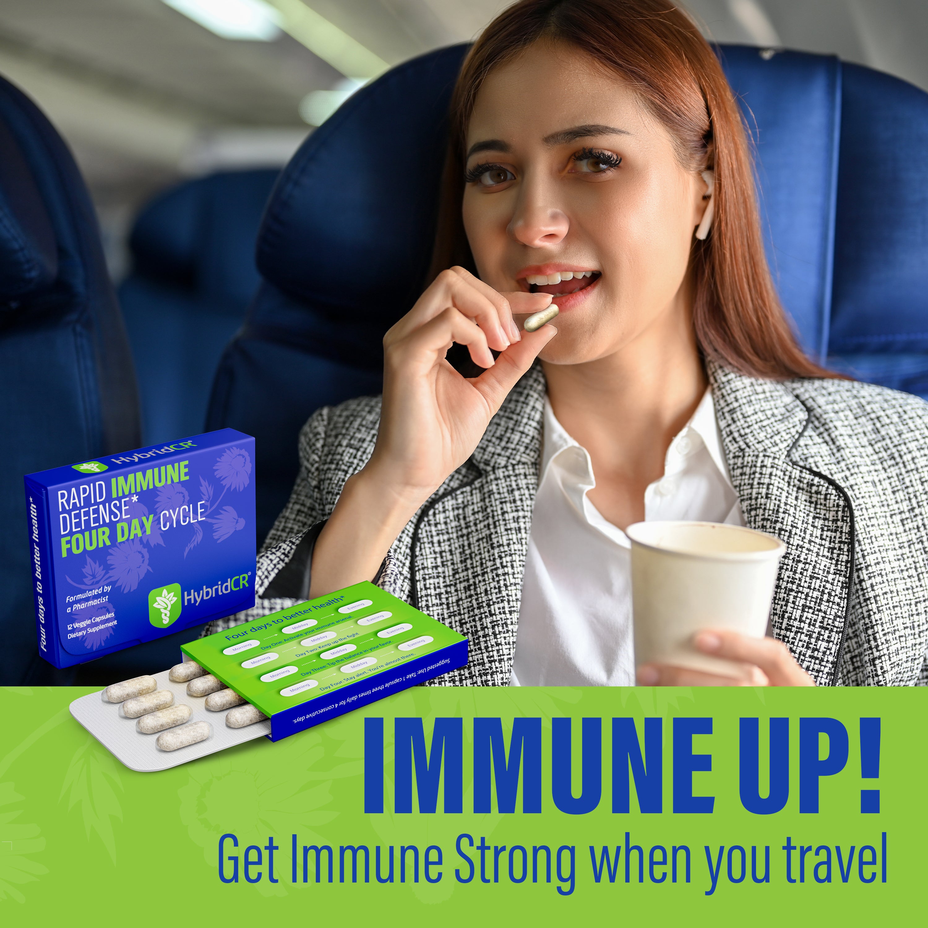 HybridCR Rapid Immune Defense Vitamins - 4 Day Cycle Pack – Hybrid